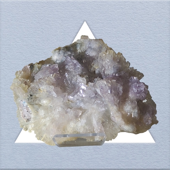 Rare gorgeous natural Lavender amethyst flower cluster - Picture 4 of 15